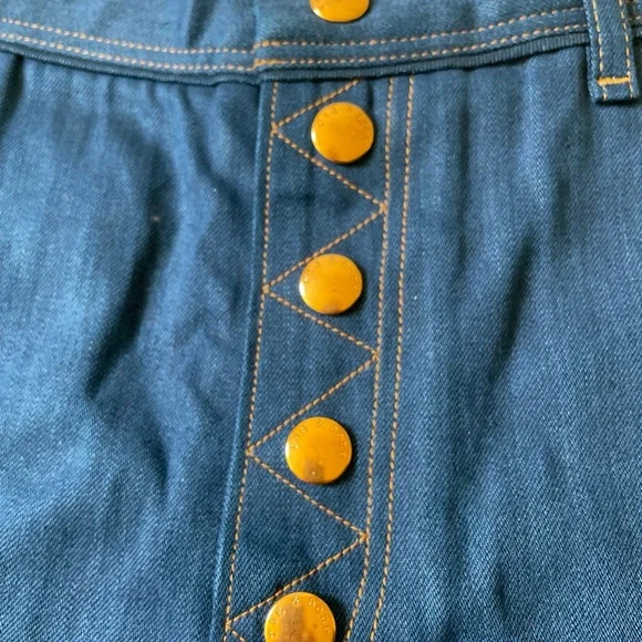 Rag & Bone Blue Jean Shorts High-Waisted Tailored
